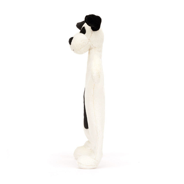 Jellycat Bashful Welpendecke in Schwarz und Creme